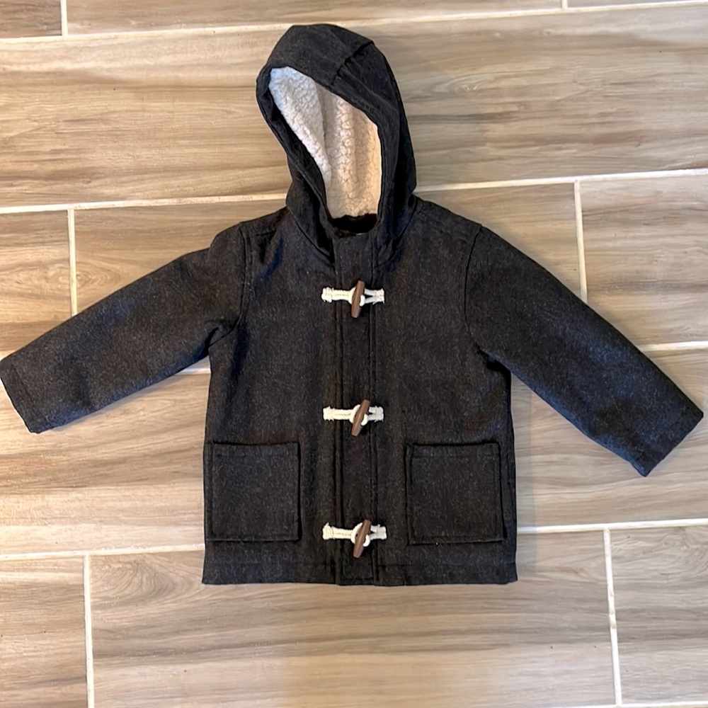 OLD NAVY | NWOT Wool Toggle Coat | Kids unisex size 3T